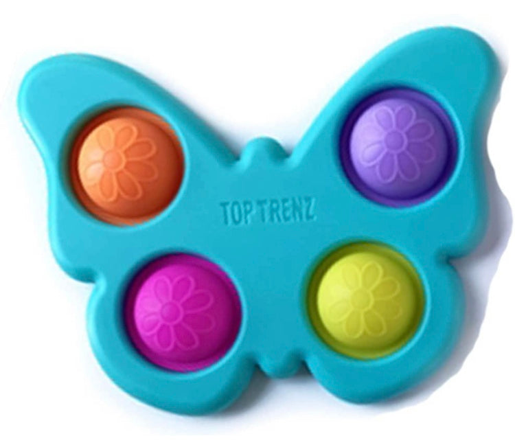 TOP TRENZ Poppies Mega Pop Mini OMG Pop Fidgety - Butterfly