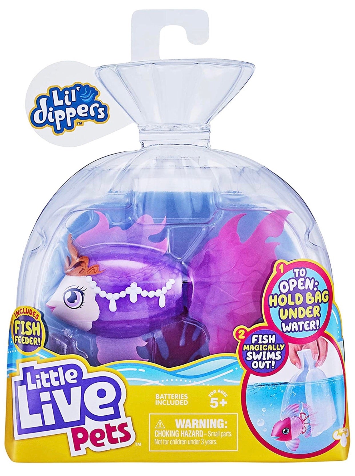 Little Live Pets Lil’Dippers - Purple - El Mercado de Juguetes