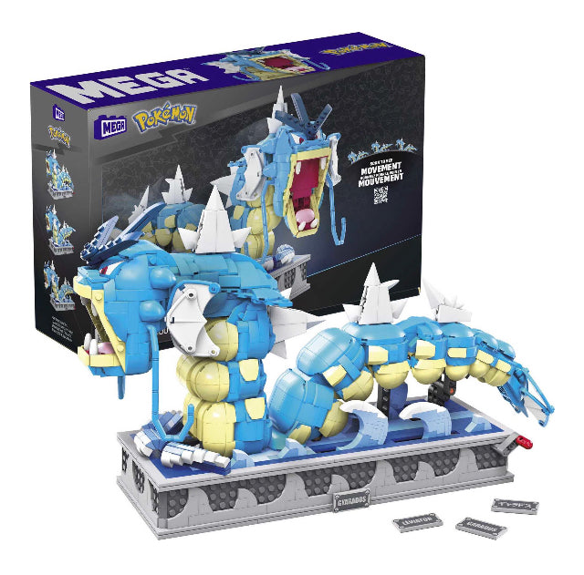 MEGA Pokemon Motion Gyarados Building Toys with Motion Brick