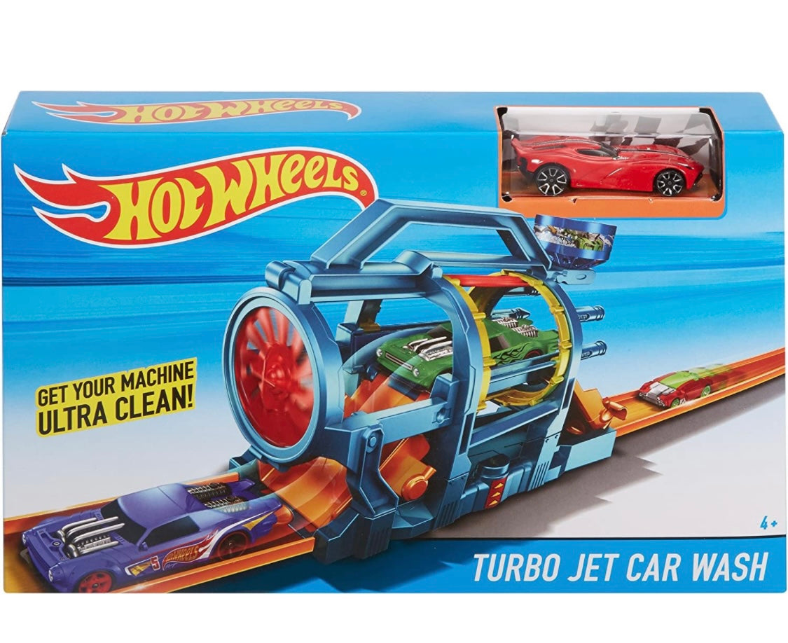 HotWheels City Turbo Jet Car Wash