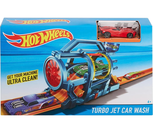 HotWheels City Turbo Jet Car Wash