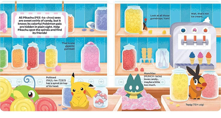 Pokemon Primers Shapes Book