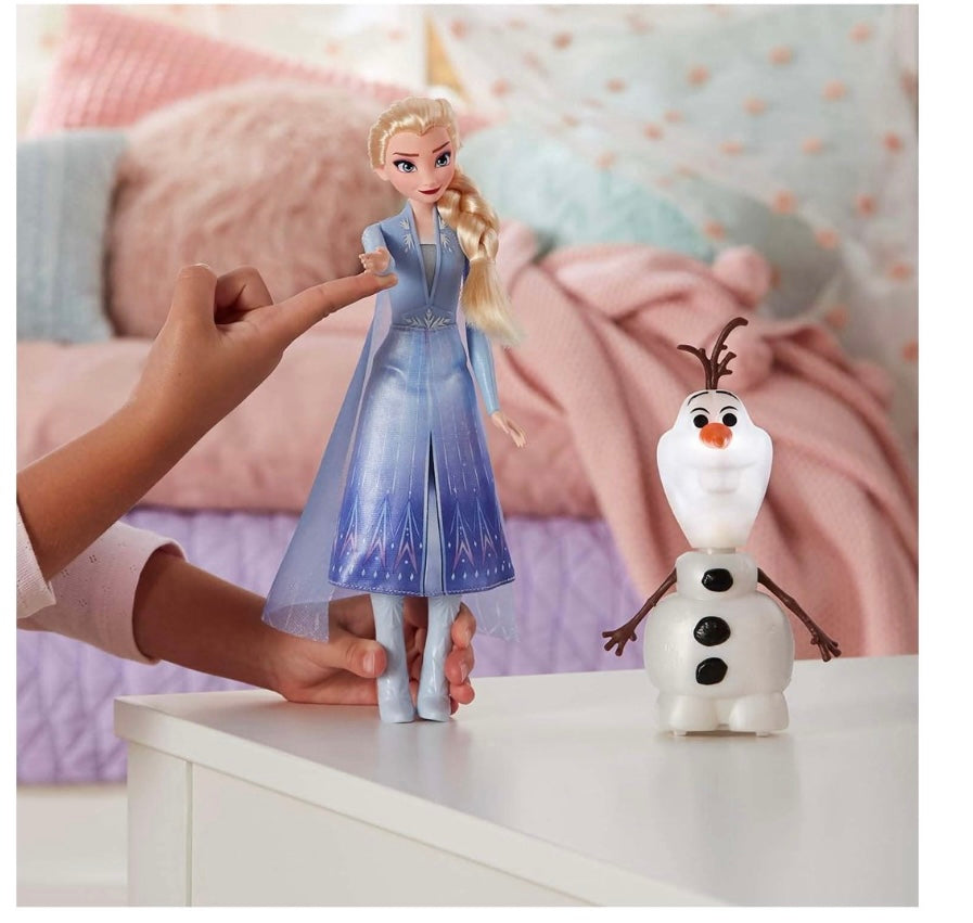 Frozen 2 talk & Glow Olaf & Elsa