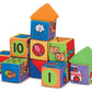 Melissa & Doug Match & Build Soft Blocks