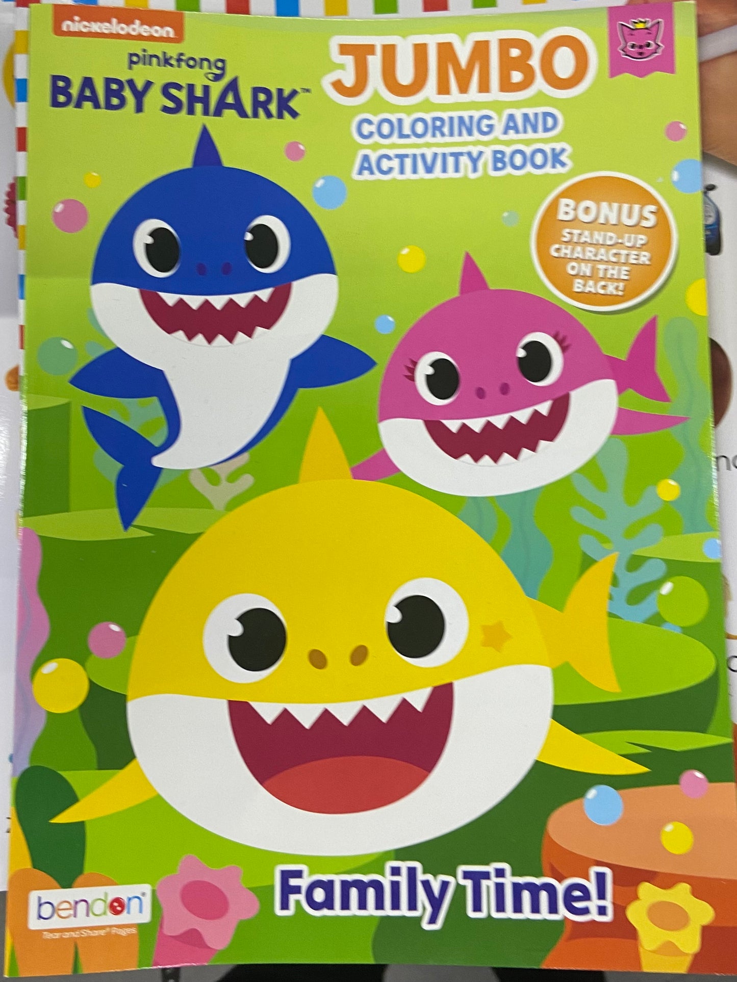 Baby Shark: Jumbo Coloring Book