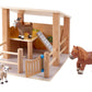 HABA Little Friends Petting Zoo - Wooden Stable