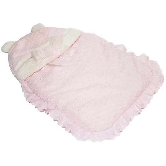 JC Toys Bunting for Dolls Pink