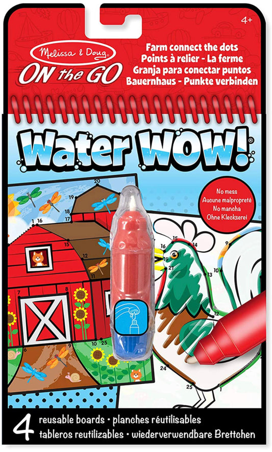 Melissa & Doug water Wow Farm Connect The Dots