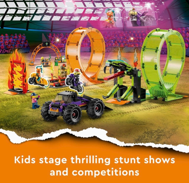 LEGO City Stuntz Double Loop Stunt Arena