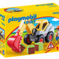 Playmobil 1.2.3 Shovel Excavator