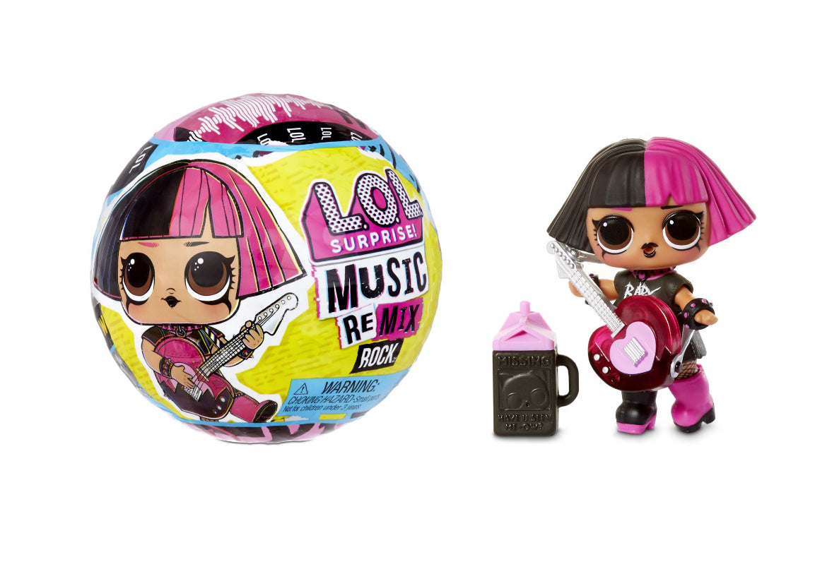 L.O.L. Surprise! Remix Rock Dolls with 7 Surprises