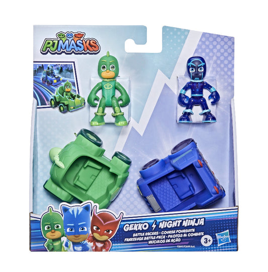 PJ Masks Gekko vs Night Ninja Battle Racers