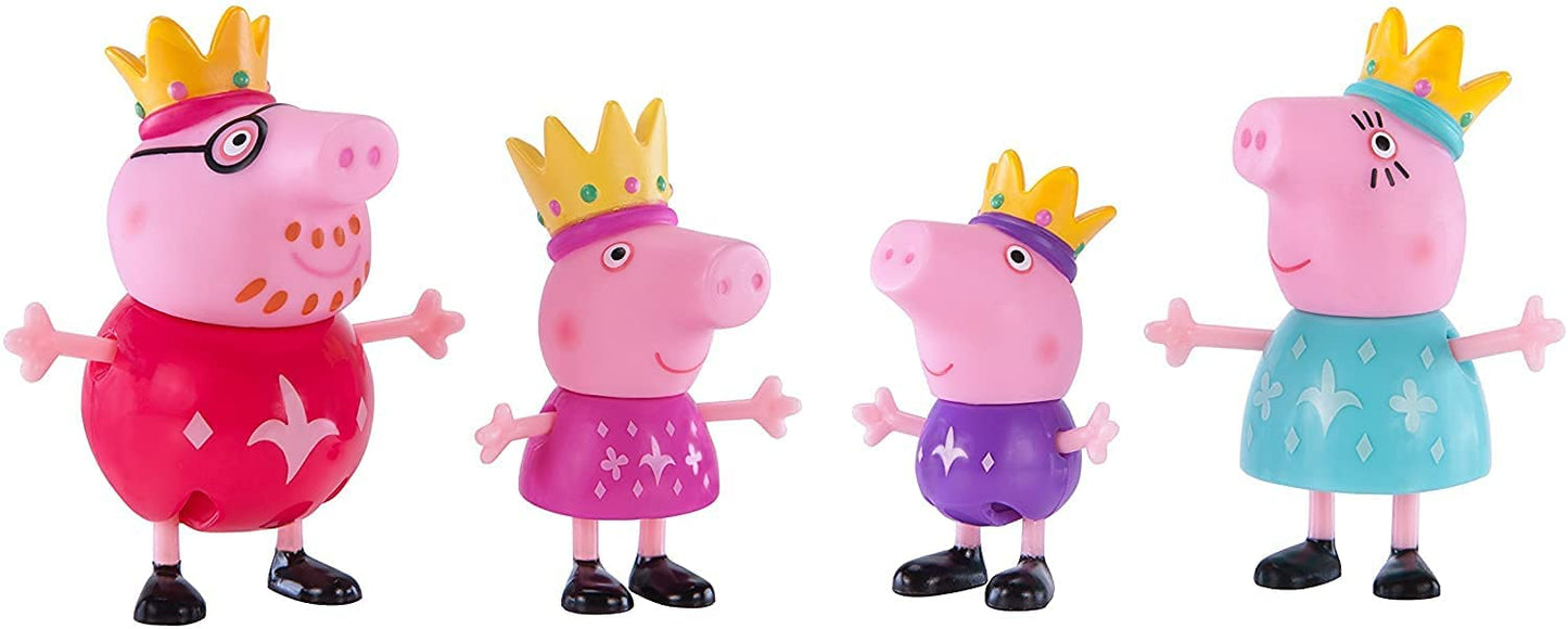 Peppa Pig Princess Peppa Royal Family 4-Figure Set