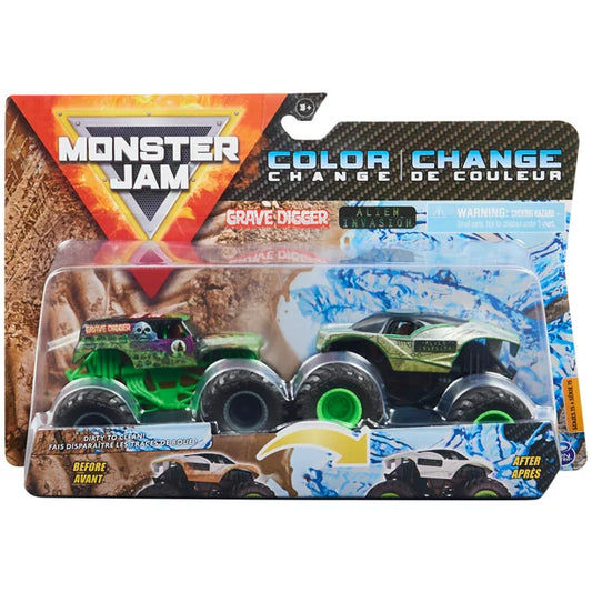 Monster Jam Color Change Grave Digger