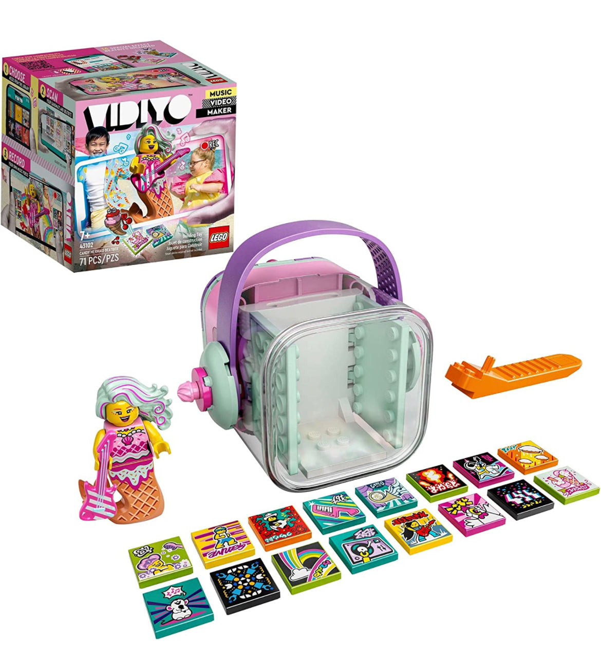 LEGO VIDIYO Candy Mermaid Beatbox (71 Pieces)