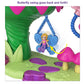 Polly Pocket Rainbow Funland Fairy Flight Ride Playset