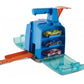 Hot Wheels Track Builder Display Launcher with 2 Vehicles