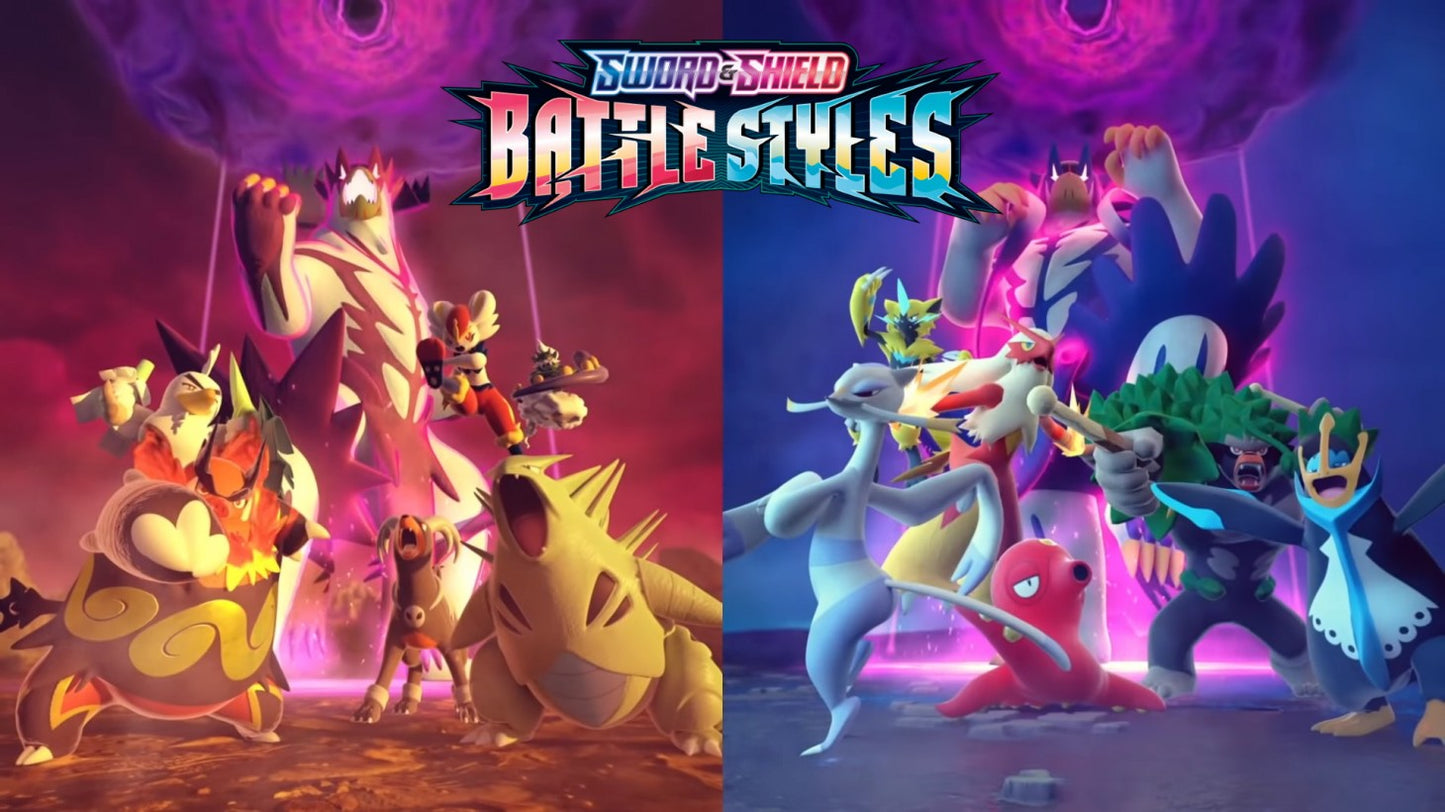 Pokemon Sword & Shield Battle Styles Cards - El Mercado de Juguetes
