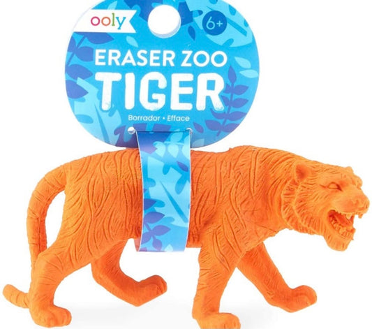 Ooly Mul-Eraser Zoo- Tiger