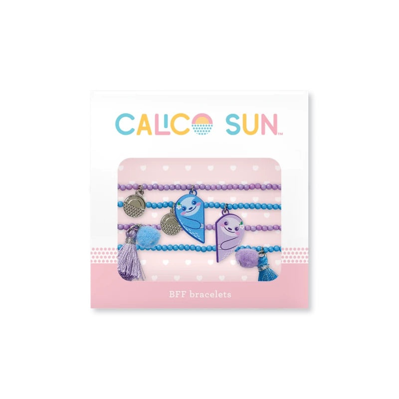 Calico Sun BFF Bracelets Sloths