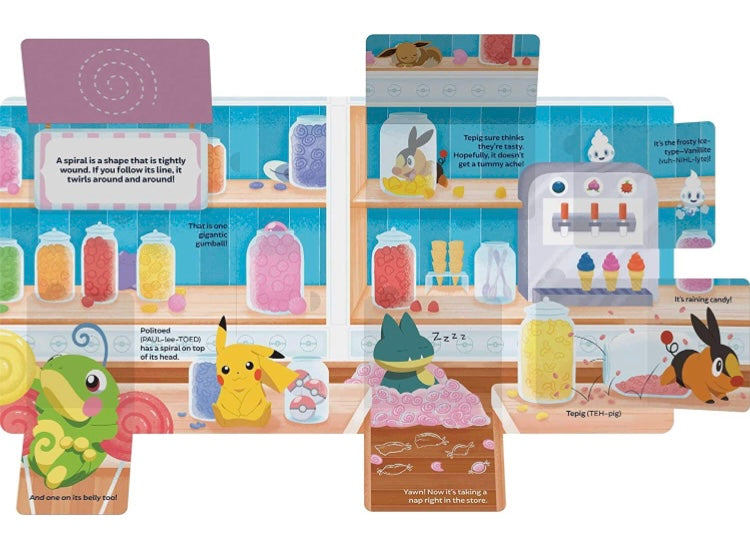 Pokemon Primers Shapes Book