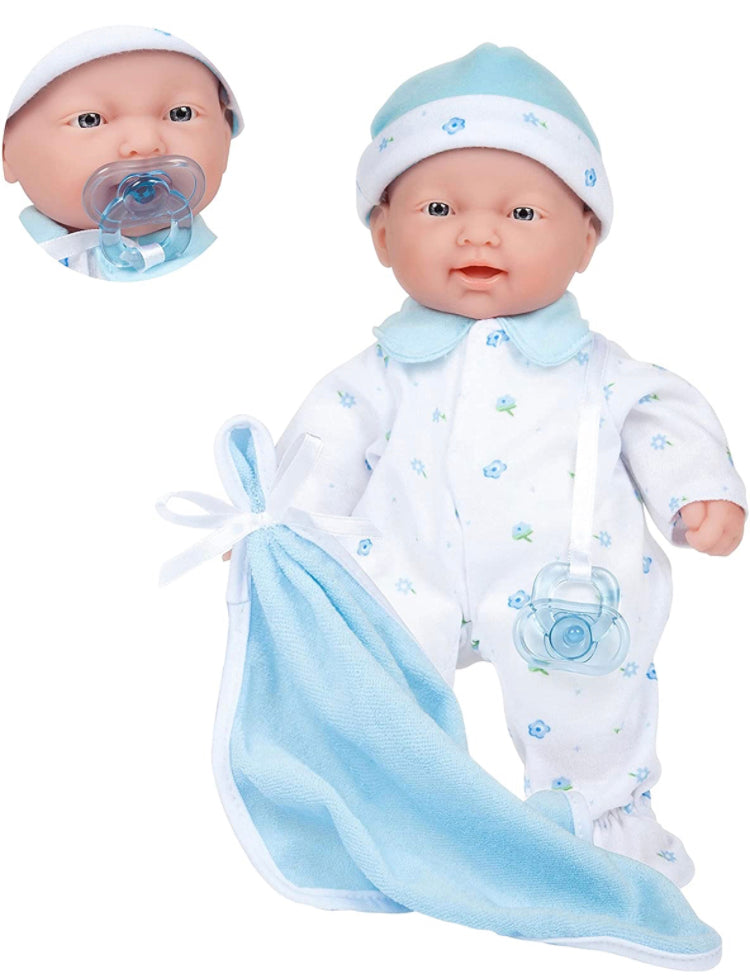 La Baby Berenger Boutique 11” Mini Soft Baby Boy