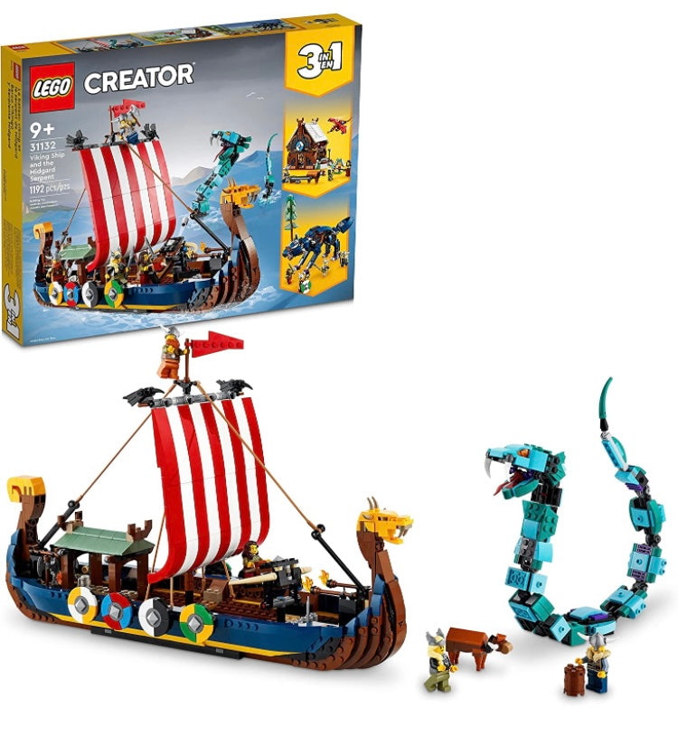 LEGO Creator Viking Ship And The Midgard Serpent