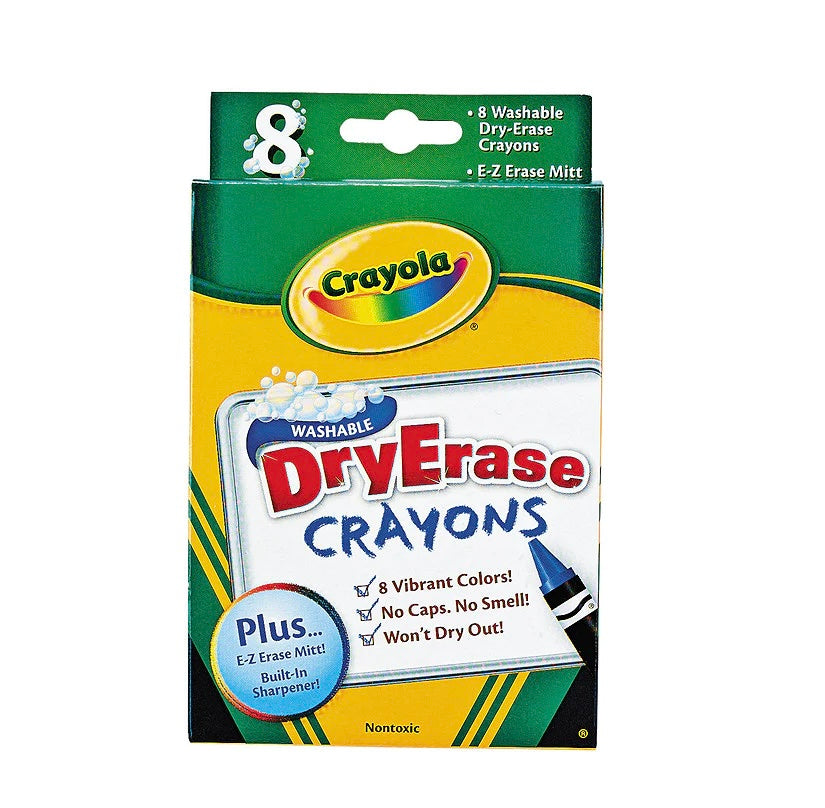 Crayola Dry Erase Crayons 8 Pack