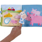 HABA Fabric Book Down on The Farm with Removable Finger Puppet