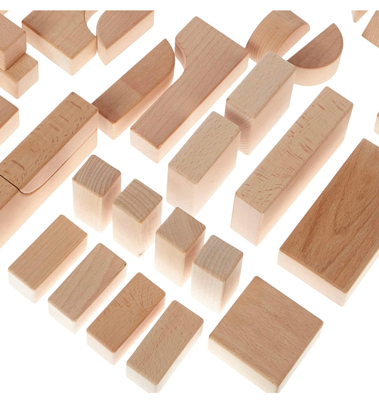 KidKraft 60-piece Wooden Block Set NATURAL