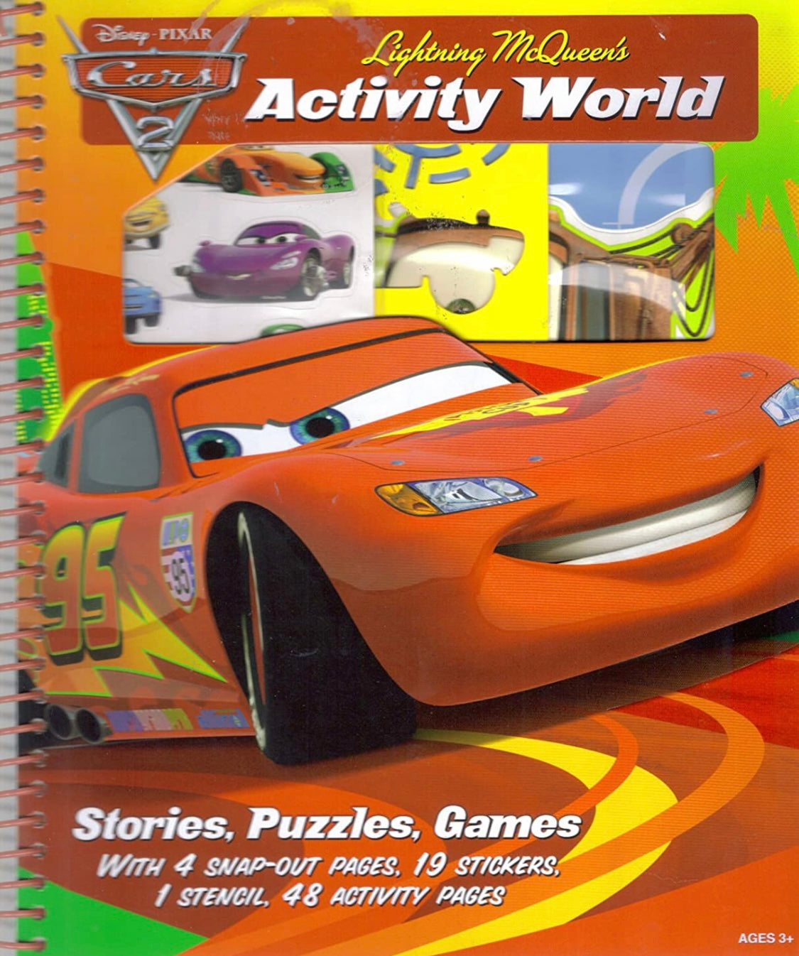 Disney Pixar Cars 2 Lighting McQueen’s Activity World