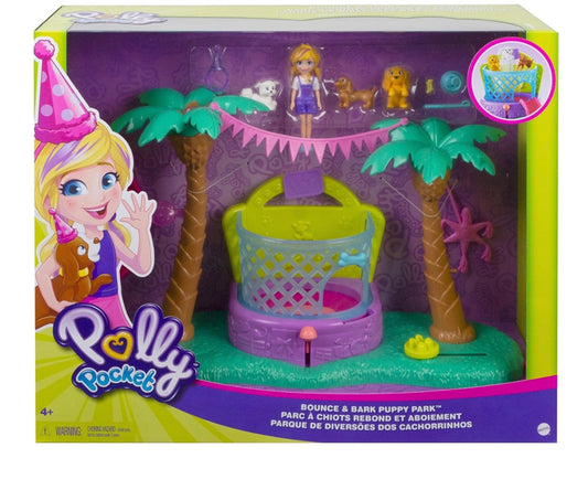 Polly Pocket Bounce and Bark Puppy Park