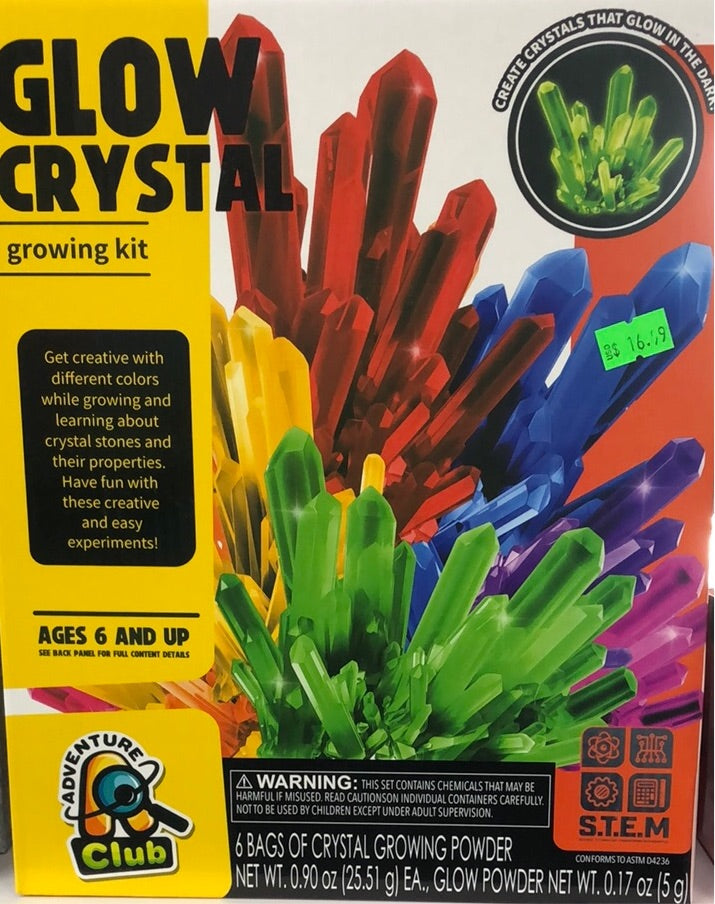 Glow Crystal Growing Kit