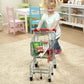 Melissa & Doug Shopping Cart Toy - Metal Grocery Wagon