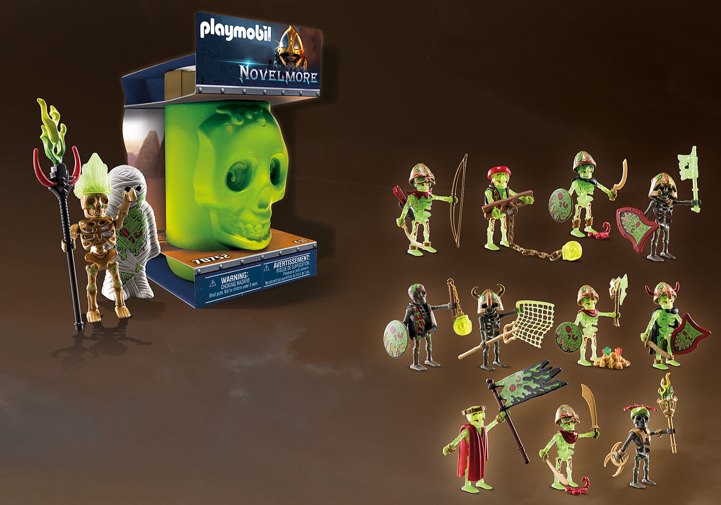 Playmobil: Novelmore III - Skeleton Surprise Box