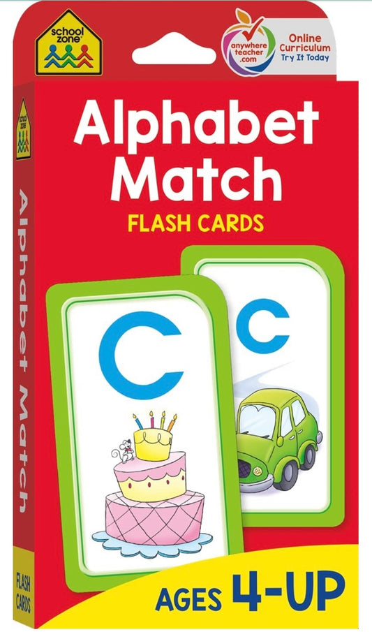 School Zone - Alphabet Match Flash Cards