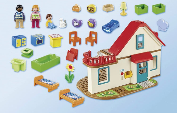 Playmobil 1 2 3 Family Home