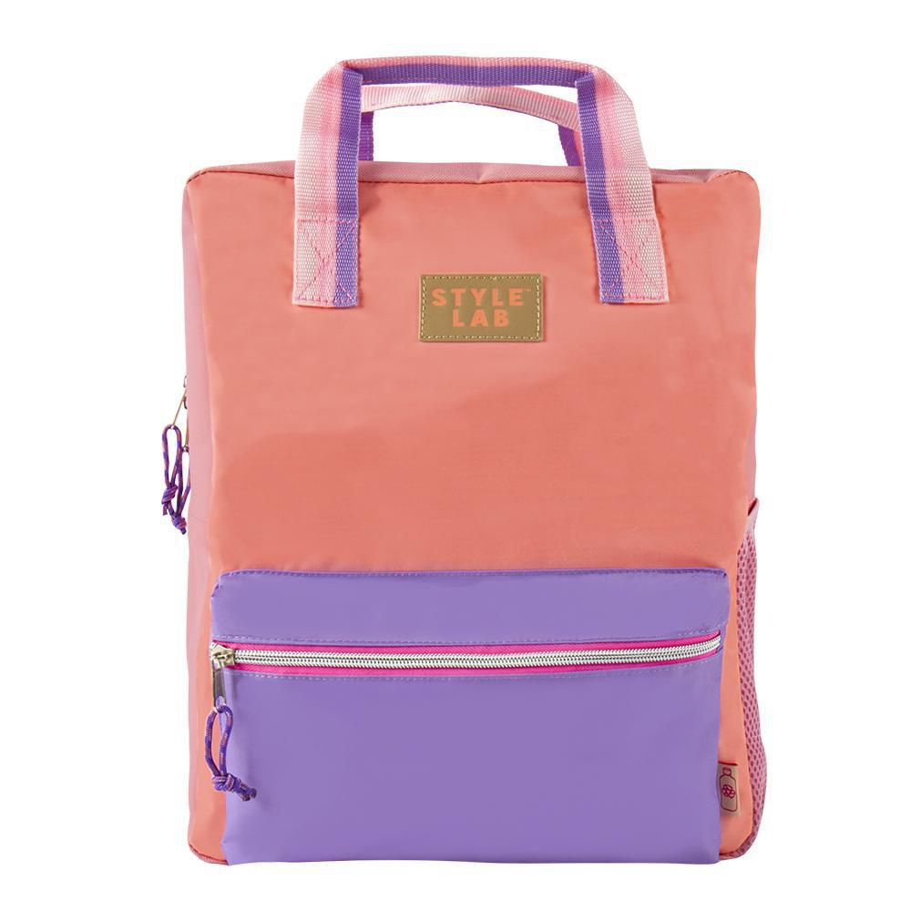 Fashion Angels Style lab Backpack ECO-Friendly Coral & Lavendar