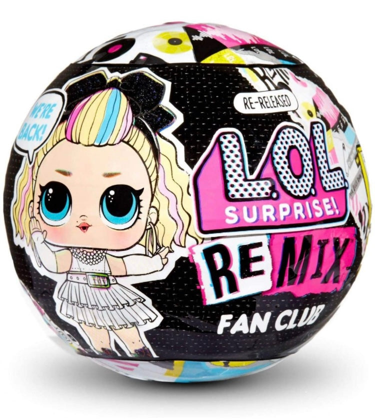 L.O.L. Surprise! Remix Fan Club – Re-Released Doll with 7 Surprises