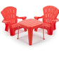 Little Tikes Garden and Table Chairs Set - RED