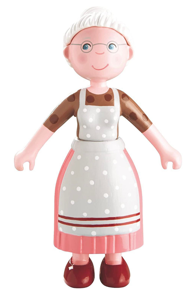 HABA Little Friends Grandma Elli - 4.5” Dollhouse Toy Figure