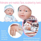 La Baby Berenger Boutique 11” Mini Soft Baby Boy