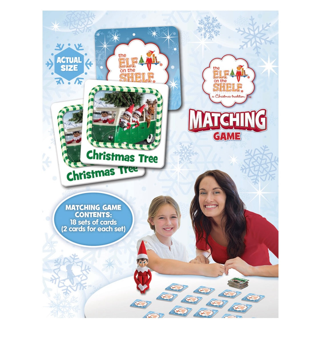 The Elf on the Shelf Matching Game