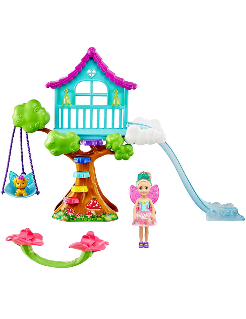 Barbie Dreamtopia Chelsea Fairytale Treehouse