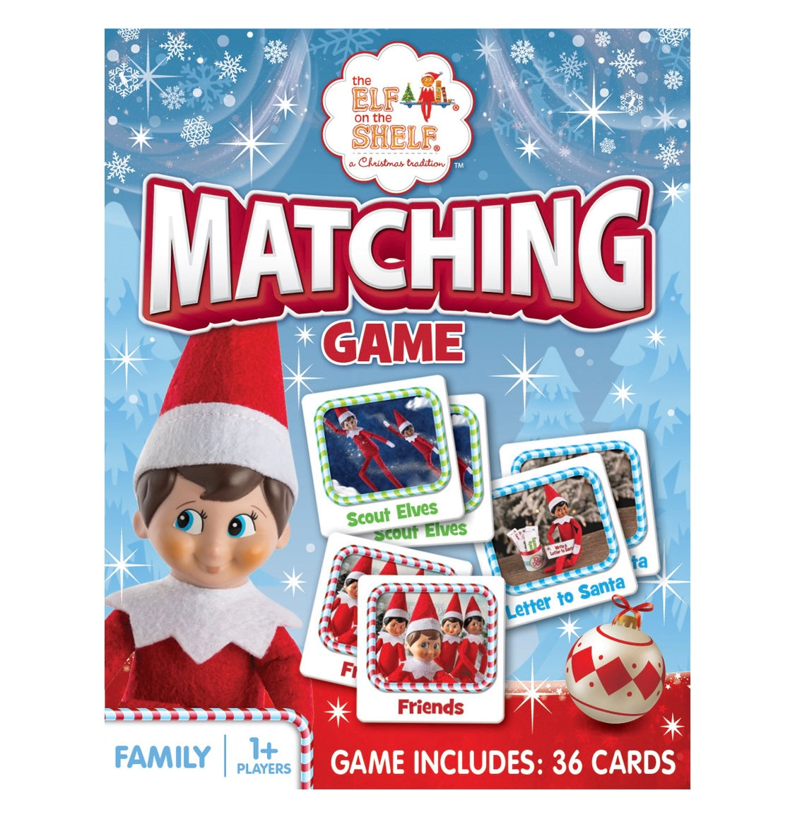 The Elf on the Shelf Matching Game