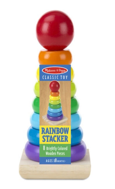 Melissa & Doug Rainbow Stacker Classic Toy