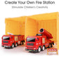 iPlay, iLearn Juguete de camiones de bomberos para niños