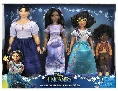 Disney Encanto Mirabel, Isabel, Luisa & Antonio Gift Set