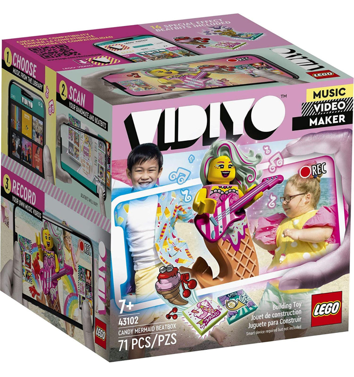 LEGO VIDIYO Candy Mermaid Beatbox (71 Pieces)