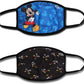 Mickey 3 Pack Fabric Face Mask